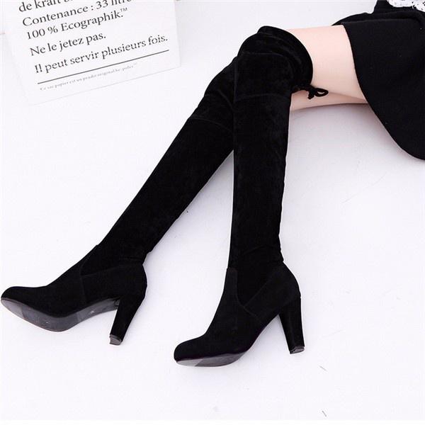 High Heels Shoes Woman Female High Boot 
