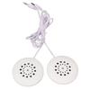 Prenatal Belly Headphones Music Splitter Women Pregnancy Belly Speakers for Fetal Education White