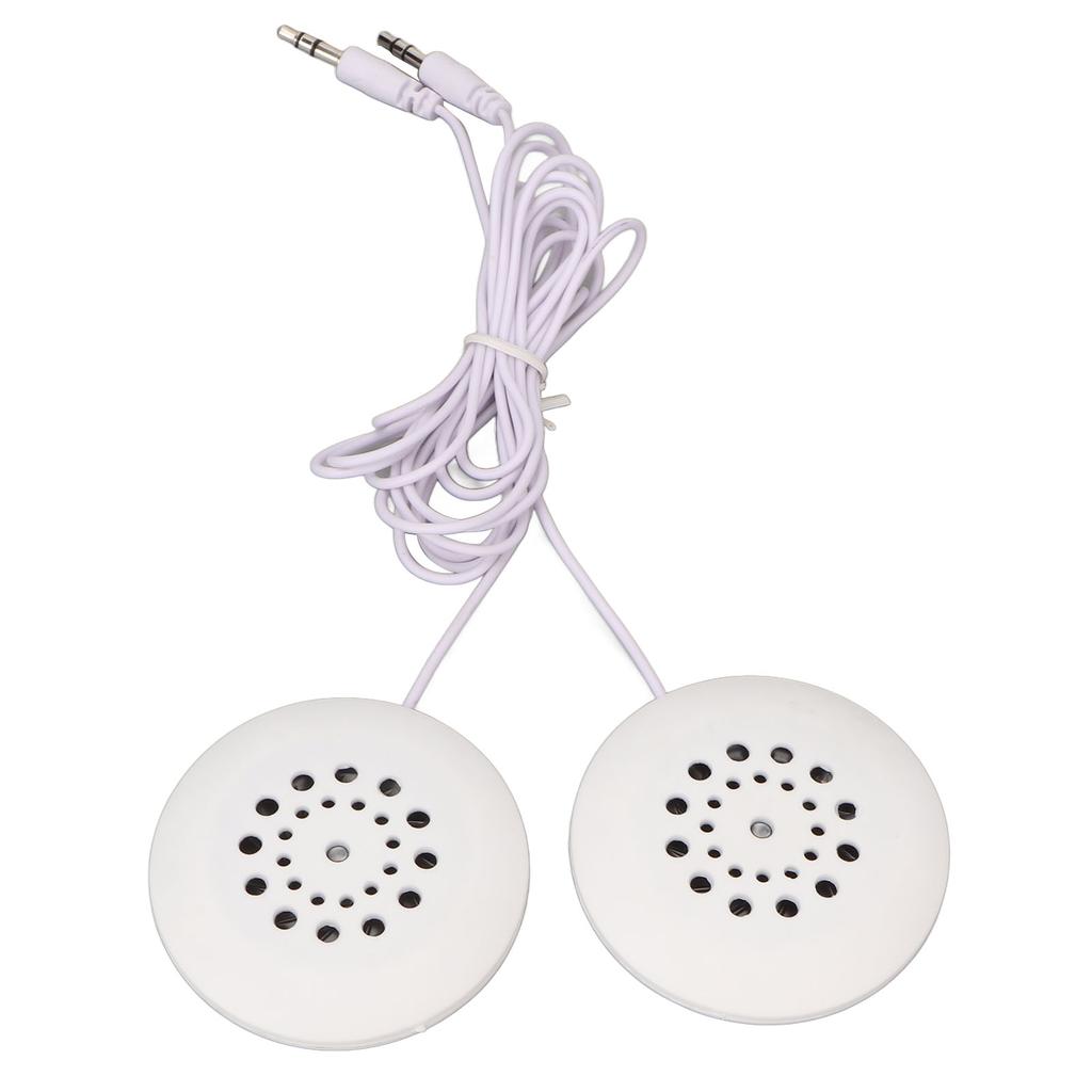 Prenatal Belly Headphones Music Splitter Women Pregnancy Belly Speakers for Fetal Education White