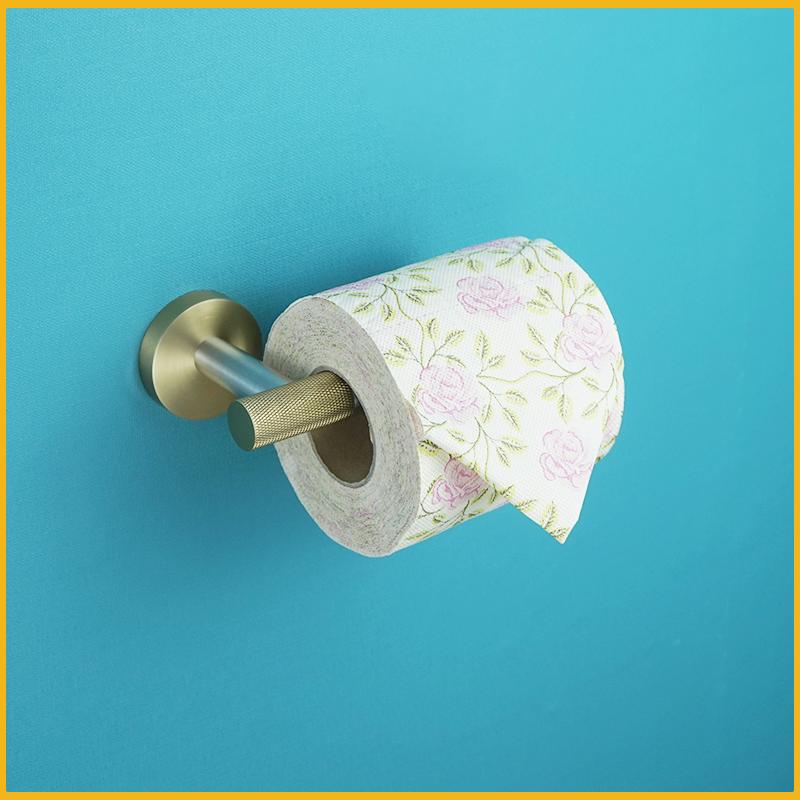 Brushed Gold & Brushed Bathroom Accessories Set Wall Mounted Clothes Hook Toilet Paper Holder Towel Bar Hardware Pendant