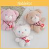 Cozy And Soft Plush Teddy Bear Toy 12cm Cute Mushroom Bear Keychain For Bags