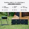 EcoFlow 45W Solar Hoch Solar Solar Monokristallin Hohe Umwandlung Direkte Ladung für IP68 Wasserdicht und Ohne Basis Einfach für Notfall Tragbare Energie