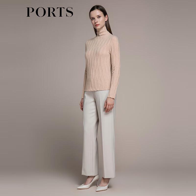 PORTS Women's High-Neck Cashmere Sweater