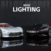 Simulation 1/24 Benz AMG Vision GT Leichtmetall-Modellauto, Metallguss, Spielzeugfahrzeug, Geburtstagsgeschenk für Jungen, Sammlerstück, Heimdekoration, Miniatur