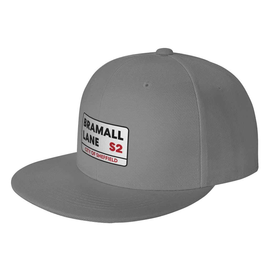 Fashion Sheffield United Bramall Lane S Street Sign Flat Brim Sun Hat Workwear Style Caps For Unisex
