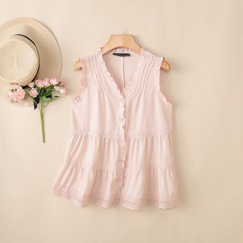 ZANZEA Damen Sommer Casual V-Ausschnitt Ärmellose Tanktops
