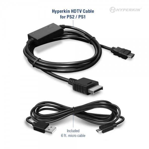 Hyperkin HDTV Cable for PS2 and PS1 HDMI Converter