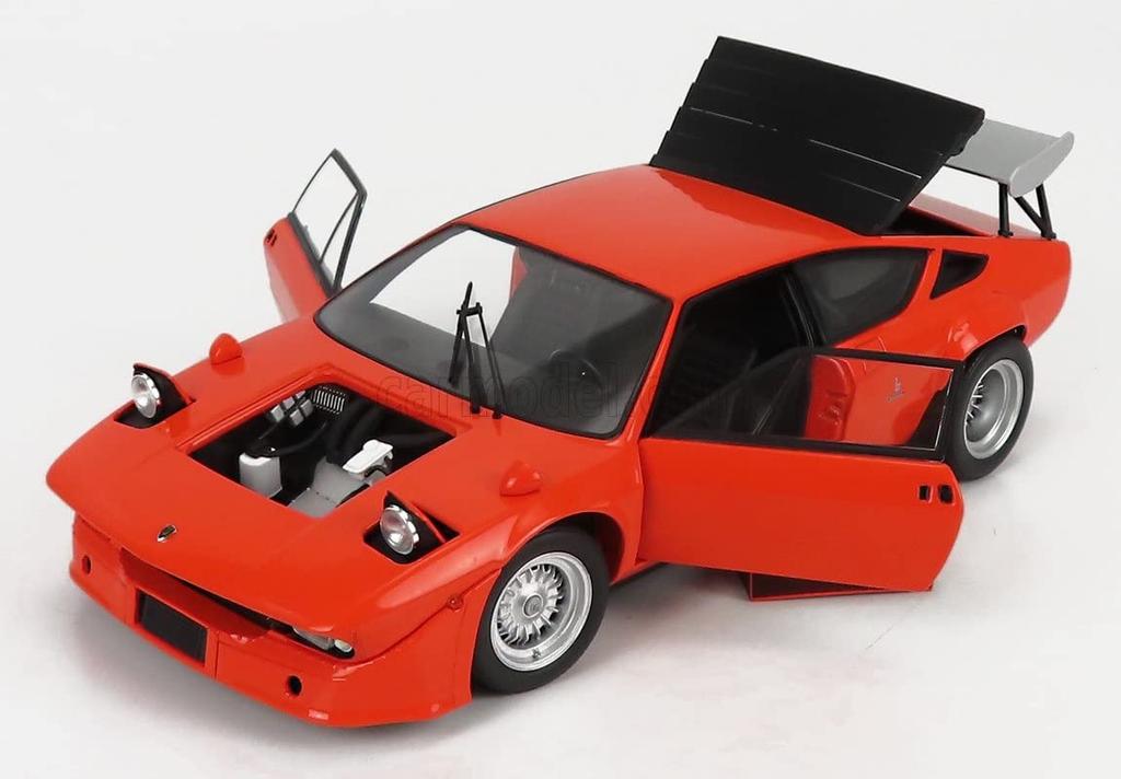 Kyosho Original 1/18 Scale Lamborghini Urraco Rally Orange Finished Product KS08445P
