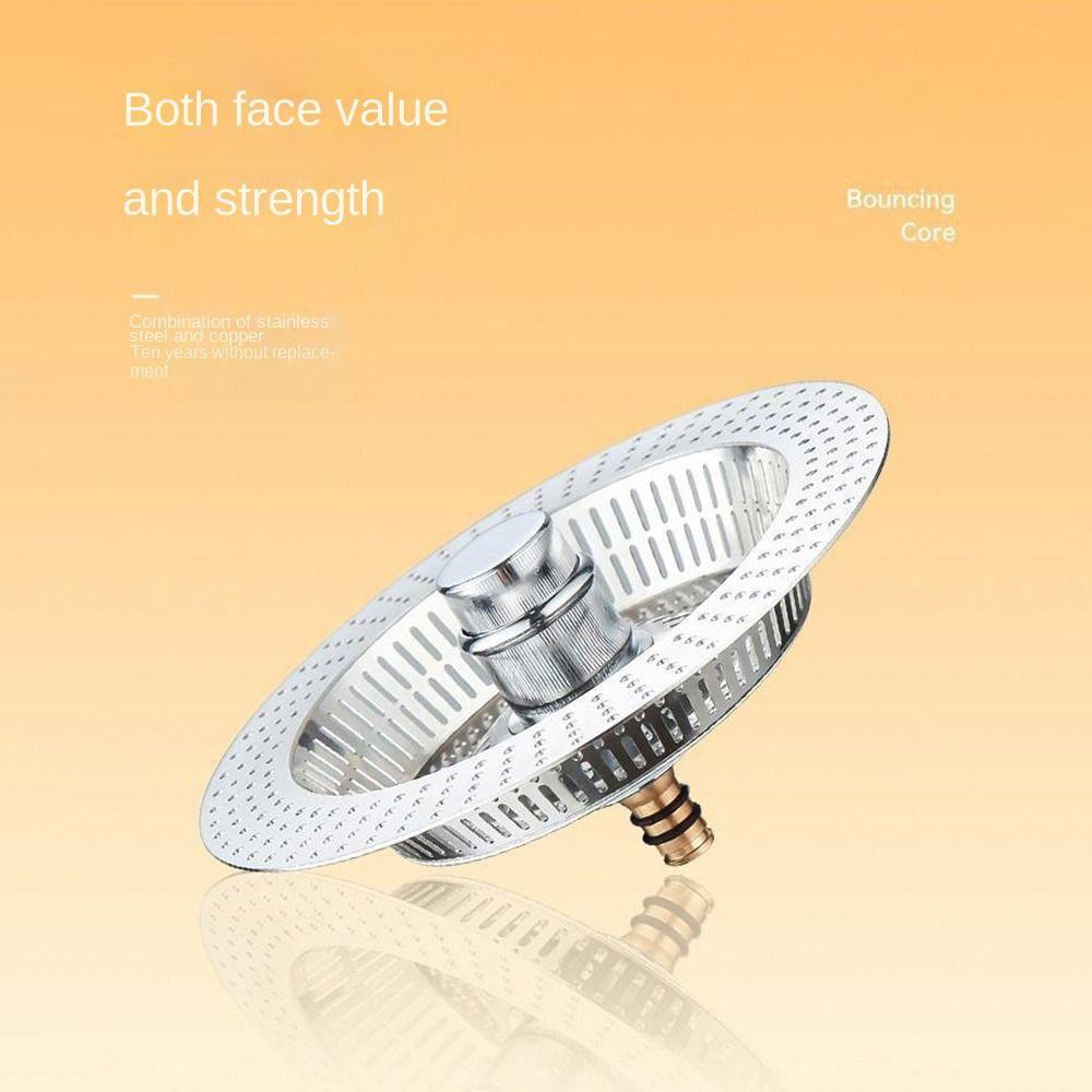 Anti-blocking Kitchen Sink Strainer Floor Drain Plug Food Waste Catcher Durable Mesh Trap
