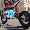 Trotinetă Electrică A12 pentru Copii 350W 4.5Ah Roți de 12'' Suspensie Față și Spate 3 Viteze 8-25KM/H Autonomie 19-22KM Trotinetă Electrică pentru Copii