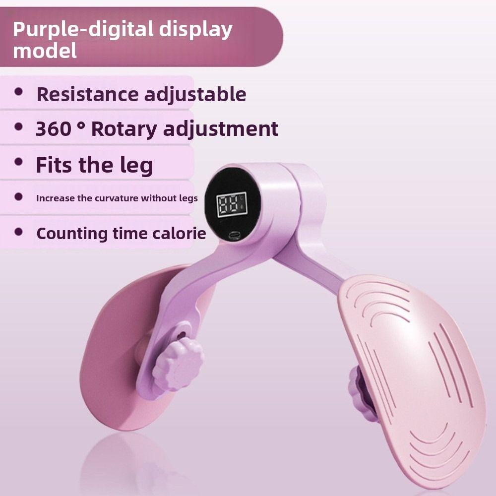 360° Rotatable Thigh Master with Counter Adjustable Kegel Exerciser  Leg Training