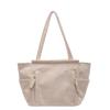 Korean version of casual large-capacity handbag women's new simple tote bag college student versatile shoulder bag