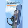 Wireless Earbuds Noise Reduction Single Over Ear Buds Wrap Around Earbuds with Earhooks Bluetooth-compatible Earpiece