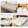 Full Wrapped Imitation Sheepskin Tablecloth Smooth Elastic Tea Table Cloth  Dining
