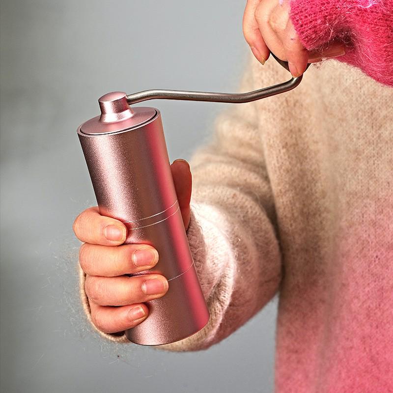 Hand-Crank Waistline Coffee Grinder - Small Household Hand-Pour Coffee Bean Grinder