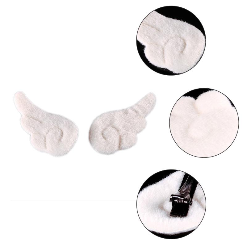 Angel Wing Hair Clips Cartoon Hair Barrette Trendy Non Slip Hair Clamps Ponytail Holder Sweet Side Clip Hair Accessories