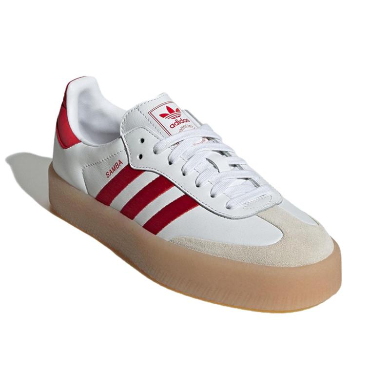 Adidas Women's Sambae 'White Scarlet Gum' Women's Sneakers ID0438