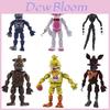 6 sztuk Fnaf Five Nights At Freddy's Mini Figurek Kolekcja Prezent dla Dzieci Zabawka
