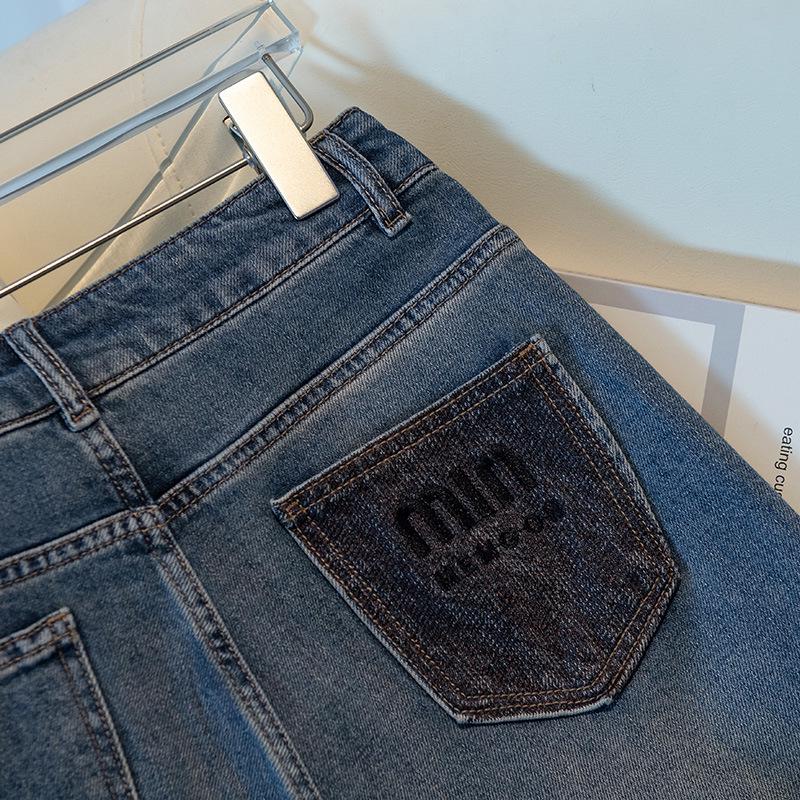Women's High Waist Petite Dad Jeans - Spring/Autumn 2025 Collection, Slimming Draping Straight Leg.