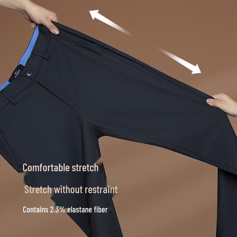 Seven Wolves Men's Winter Warm Fleece-Lined Casual Pants