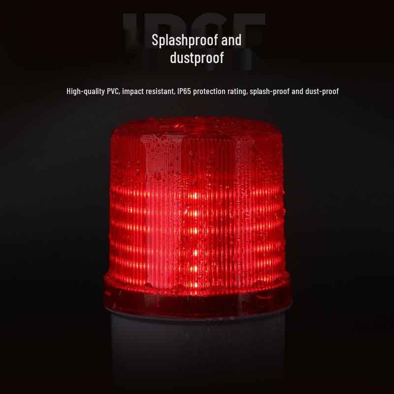 NAXYLTE-1101J CNC Rotating Alarm Light - LED Sound & Light Indicator Lamp
