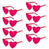 Bachelorette Party Sunglasses Bride To Be Bridesmaid Gift Wedding Bridal Shower Decor Black White Square Heart Shaped Glasses