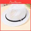 Hat Out Straw Hollowed Summer Woven Retro Jazz Hat For Men And Women British Beach Breathable Sunshade Hat Cowboy Hat