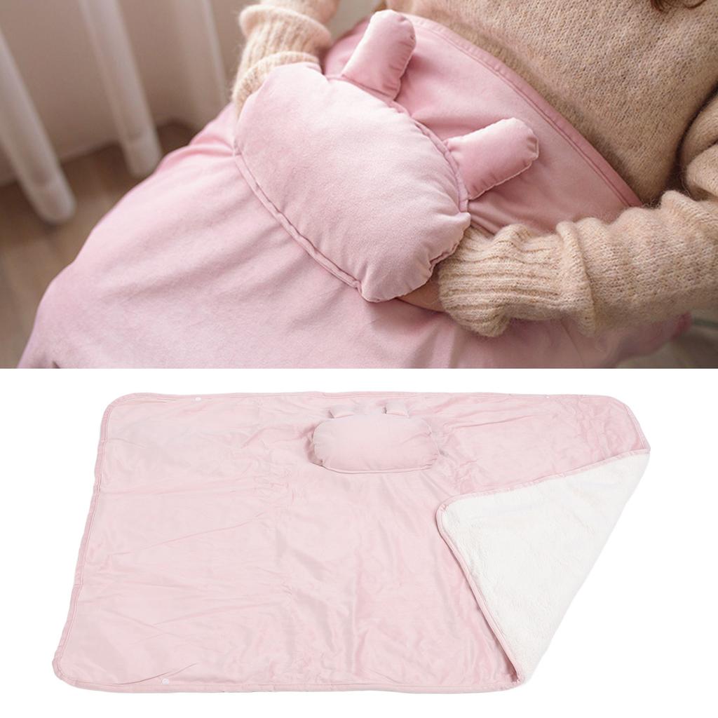 USB Port Electric Blanket Heated Throw Electric Heating Pad Cozy Shawl for Office Home 110x70cm