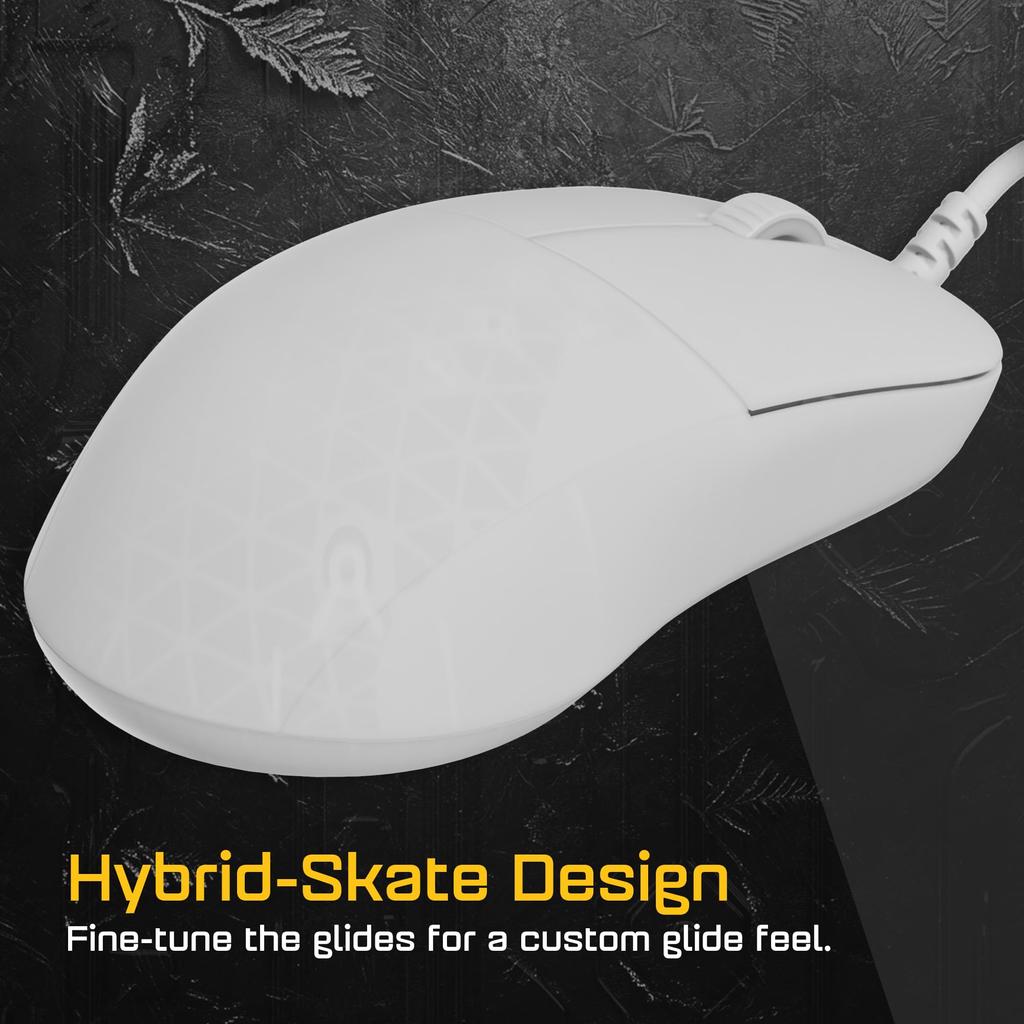 Endgame Gear XM2 8K Gaming 8000Hz Polling Kailh GX PixArt PAW3395 White Frost Mouse, Rate, Switches, Sensor, 52g,