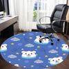 1pc Polar Bears Chair Carpet for Office - Durable, Ideal for Chair Mats, Stylish & Functional Decorative Rug yy260130072