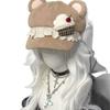3D Cat Ears Cake Cat Ears Cap Lightweight Cat Ear Cap New Newsboy Cap  Party Wear