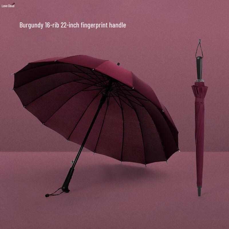 LIANYUN 16-Rib Straight Golf Umbrella