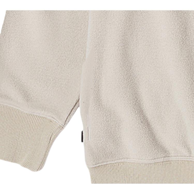 Vans Karomuster Colorblock Zip-Up Hoodie Herren Kapuzenpullover Haferflockenfarben VN000FCS2N1