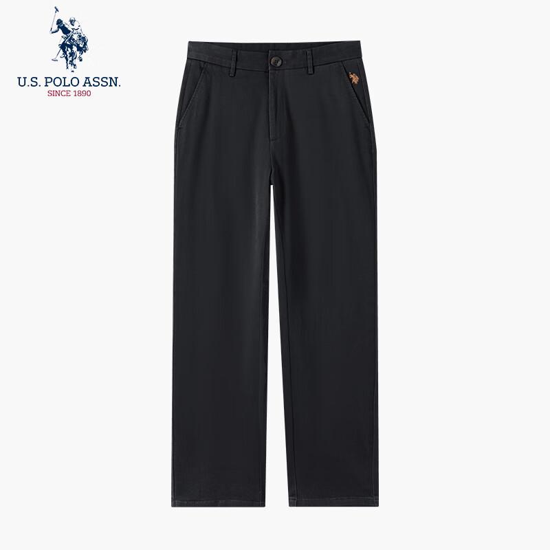 U.S. POLO ASSN. Men's Relaxed Fit Straight-Leg Wrinkle-Free Pants