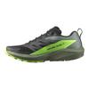 SALOMON Sense Ride 5 Freizeit Bequem Professionell Stoßdämpfung Rutschfest Niedrig geschnitten Outdoor Funktionale Schuhe Unisex Schuhe Schwarz Grün 473111