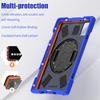 Heavy Duty Case For Lenovo Tab K11 Plus 2024 11.45inch TB352FU TB352XU 360 Rotating Rugged Stand Armor Cover With Shoulder Strap