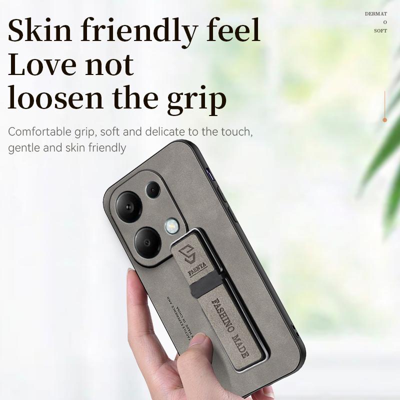 For Redmi Note 13 Pro 4G Case Luxury Magnetic Leather Phone Case For Xiaomi Redmi Note13 Pro Note 13Pro 4G Car Holder Back Cover