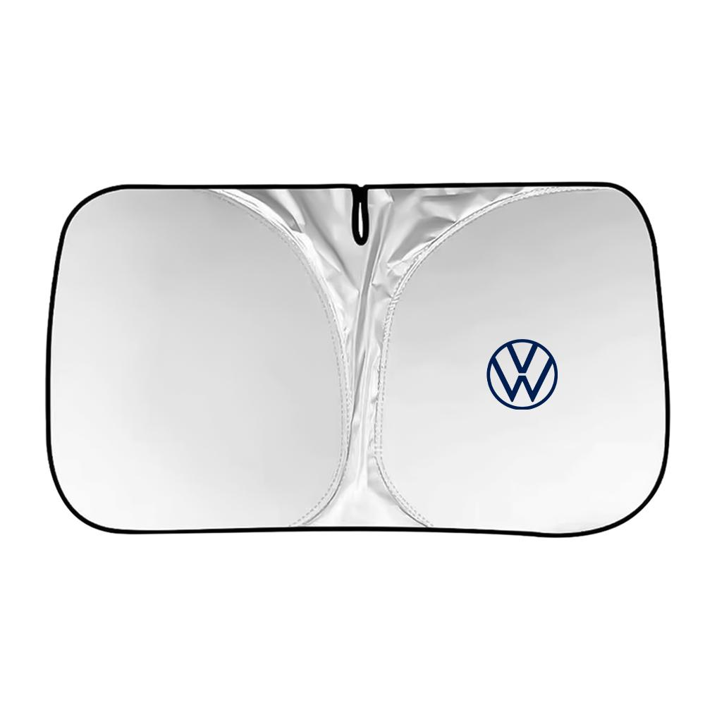 Car Windshield Sunshades Sun Shade Cover Accessories Valve Cap For VW Golf Jetta Beetle GTI MK4 Tiguan Passat GTD Polo Motion Ry3
