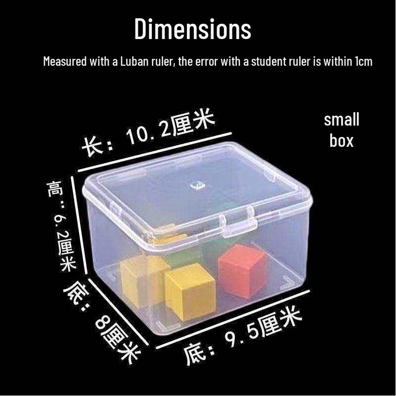 3D Printer Filament Clear Flip-Top Portable Storage Box