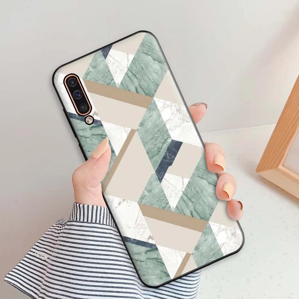 Für Samsung Galaxy A50 Hülle Für Samsung A50s A30s Handyhüllen Für Samsung A50 Blumen Silikon Weiches TPU Fundas A 50 A30 S Bumper