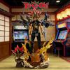Yu-Gi-Oh! Dark Yugi Atem Action Figure Double-Headed Anime Static Statue Desktop Decor Collectible Toy Surprise Gift Anime Fans