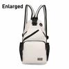 Women Chest Bags Adjustable Backpack and Single Shoulder Bag With Earphone Hole Girl Small Sports Travel Messenger Oxford Bag