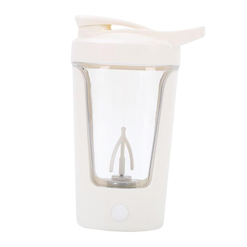 Handheld Electric Shaker Bottles Battery Operated Protein Bottle 350ml Cup Drink