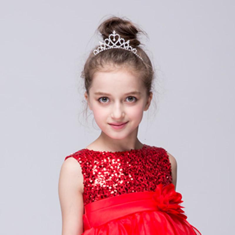 Girls' Rhinestone Princess Tiara & Evening Gown