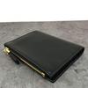 Used Unused Item PRADA Compact Wallet NERO Black RFID with Box 155
