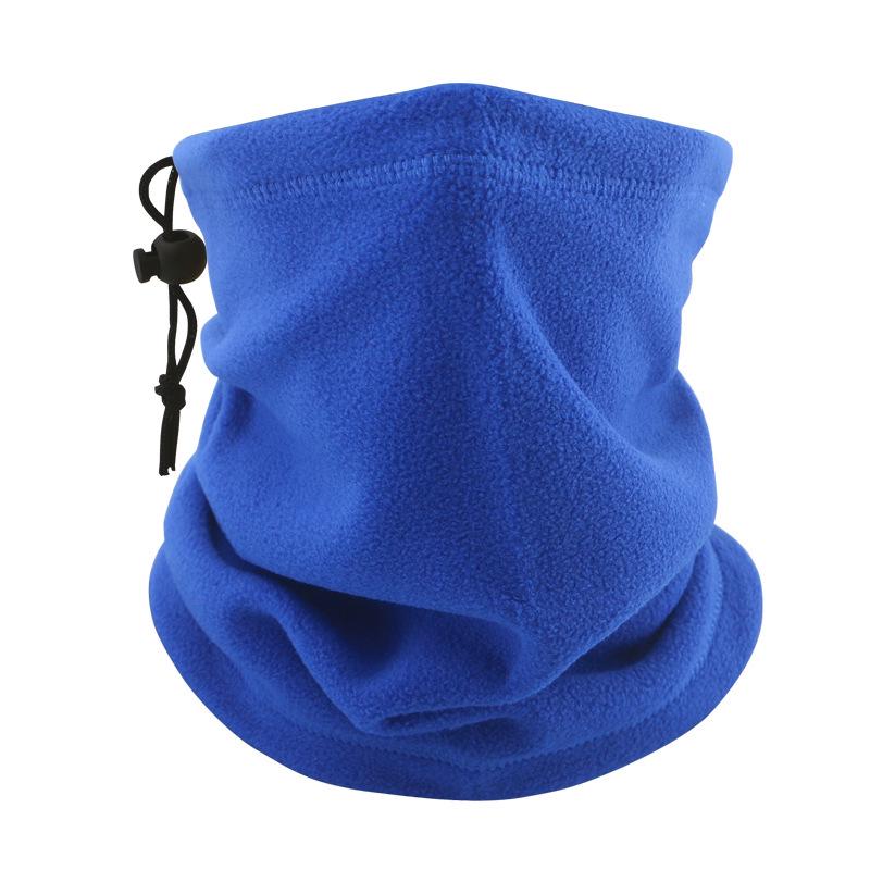 Winter Fleece Neck Warmer: Cold-Proof, Multifunctional Cycling Face Mask with Velvet Lining for Outdoor Sports