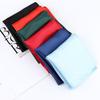 Solid Formal Suit Solid Men Pocket 15 Color Satin Plain Hanky Handkerchief Silk Pocket Square Hanky