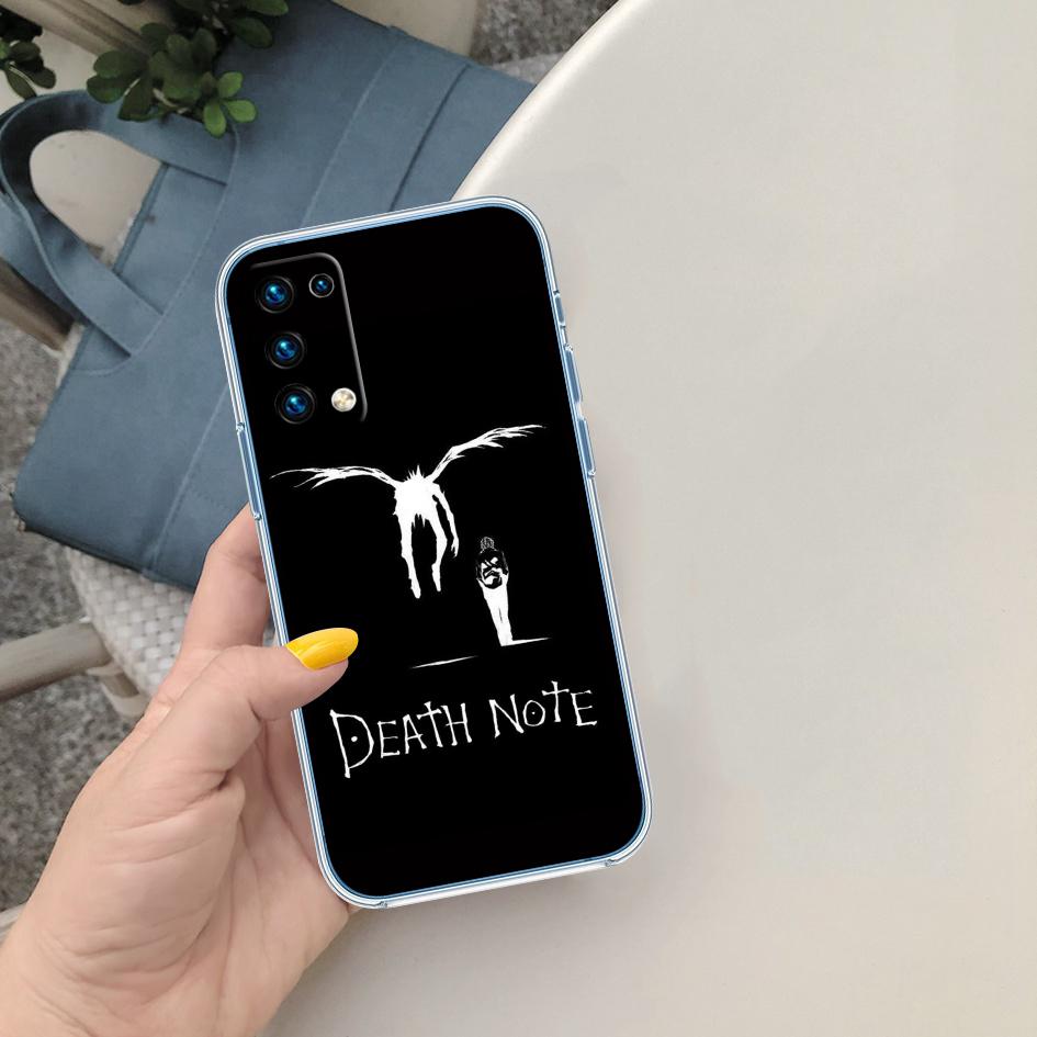 LO30 Death Note Soft Shell Transparent Phone Case for Motorola Moto Edge 20 30 40 50 S30 Fusion Ultra Pro Neo Lite + G200 G23