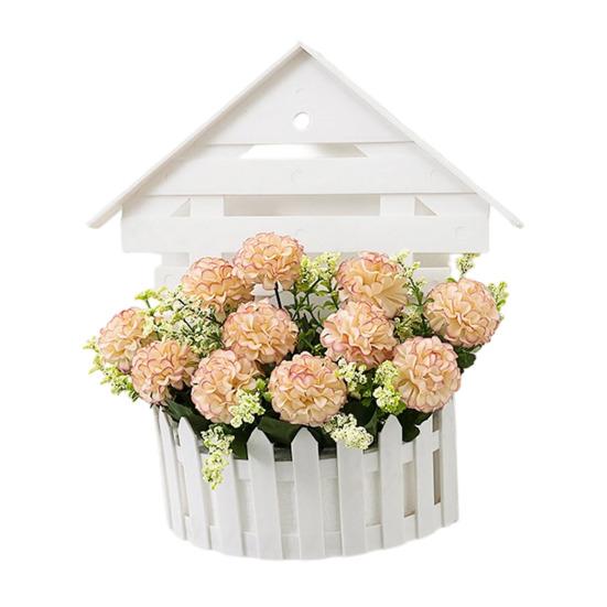 Hanging Flower Basket Sustainable Use Handcrafted Design Durable Wear-Resistant I