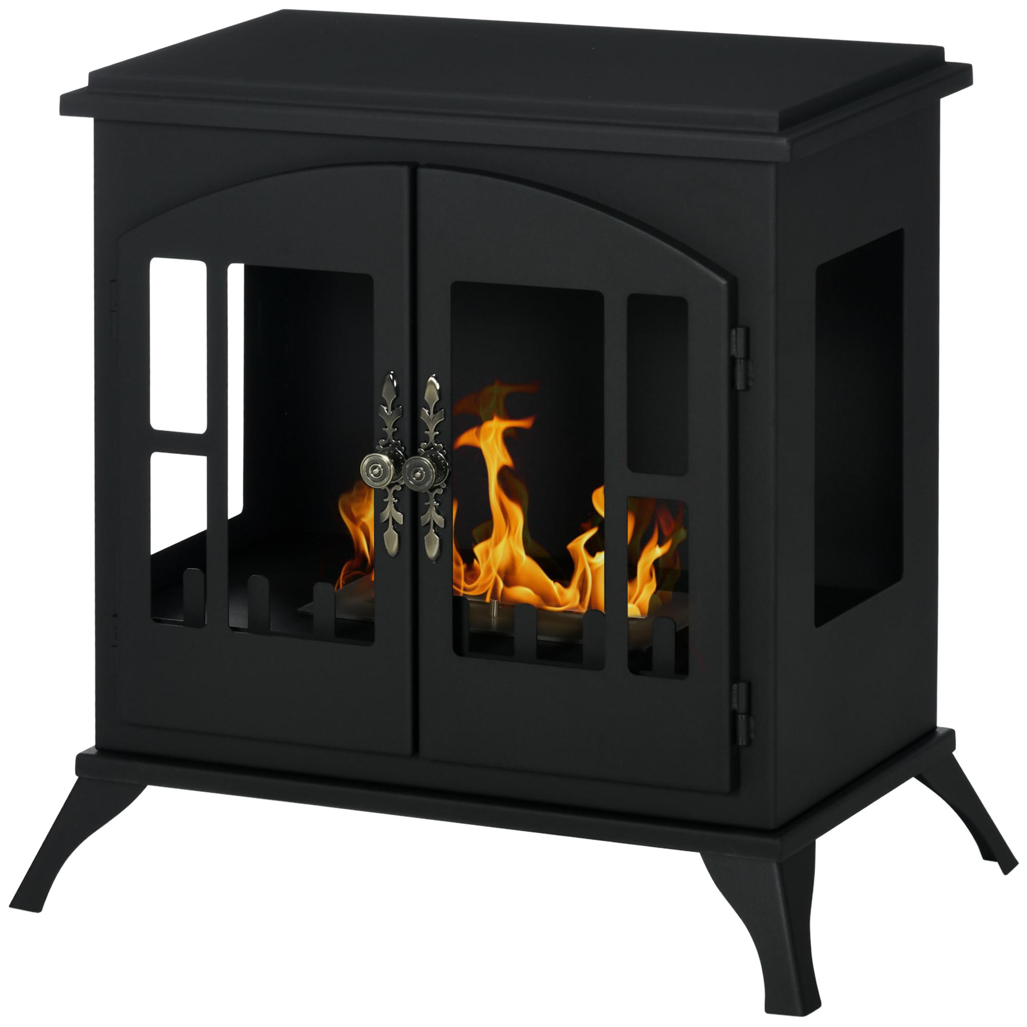 Freestanding Ethanol Fireplace Stove Bioethanol Fire